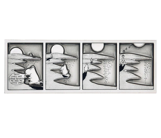 Comic strip fridge magnet - Moomin - Aamu.co.uk - NordicBuddies - Aamu.co.uk