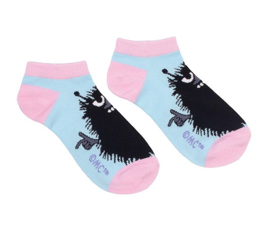 Stinky, Ladies Moomin Ankle Socks, Pink/Light blue, EU36-42, UK3-9 - Aamu.co.uk - NordicBuddies - Aamu.co.uk