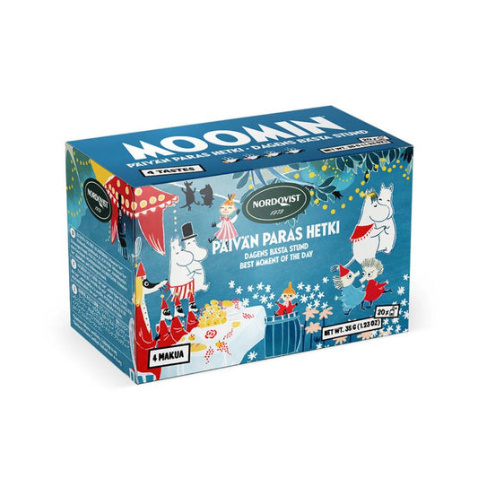 Best Moment of the Day - Moomin Tea - Aamu.co.uk - Nordqvist - Aamu.co.uk