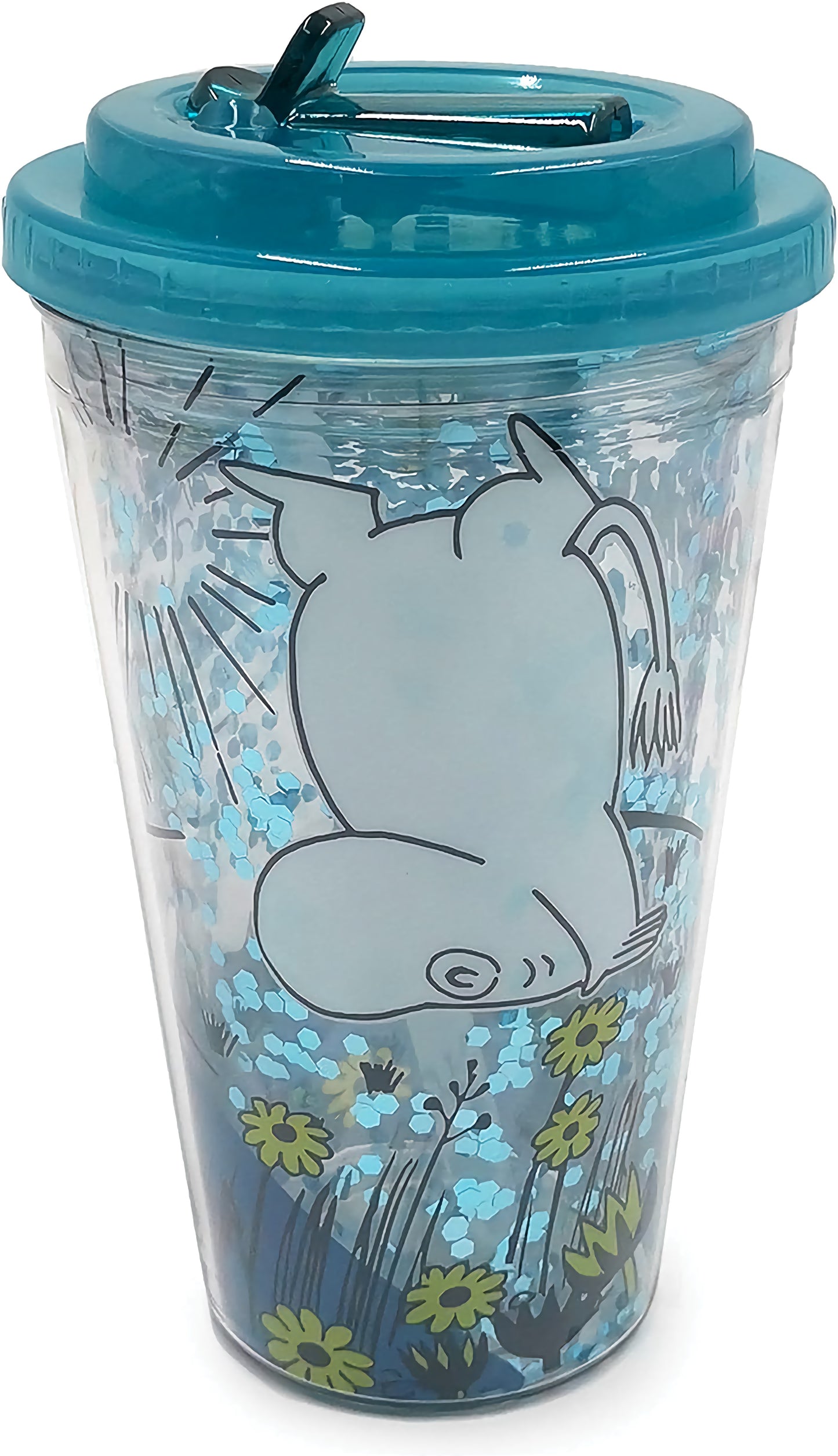 Moomin Double Walled Cup & Straw - Aamu.co.uk - Puckator - Aamu.co.uk