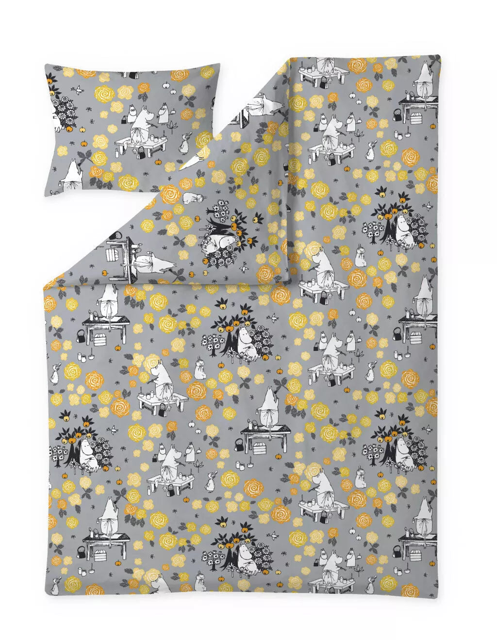 Moomin Duvet Cover Set - Finlayson - Moominmamma is daydreaming - Single - Aamu.co.uk - Finlayson