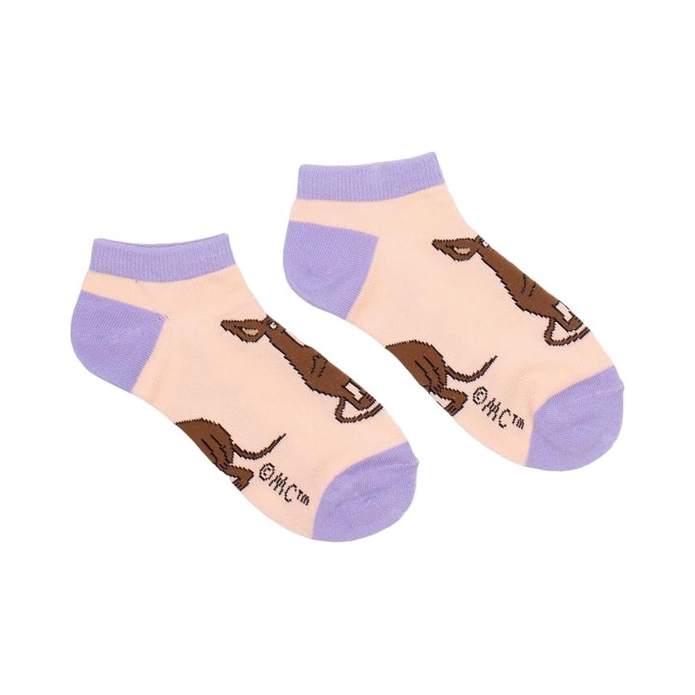 Sniff Happy Ladies Moomin Ankle Socks, Beige, EU36-42 - Aamu.co.uk - NordicBuddies - Aamu.co.uk