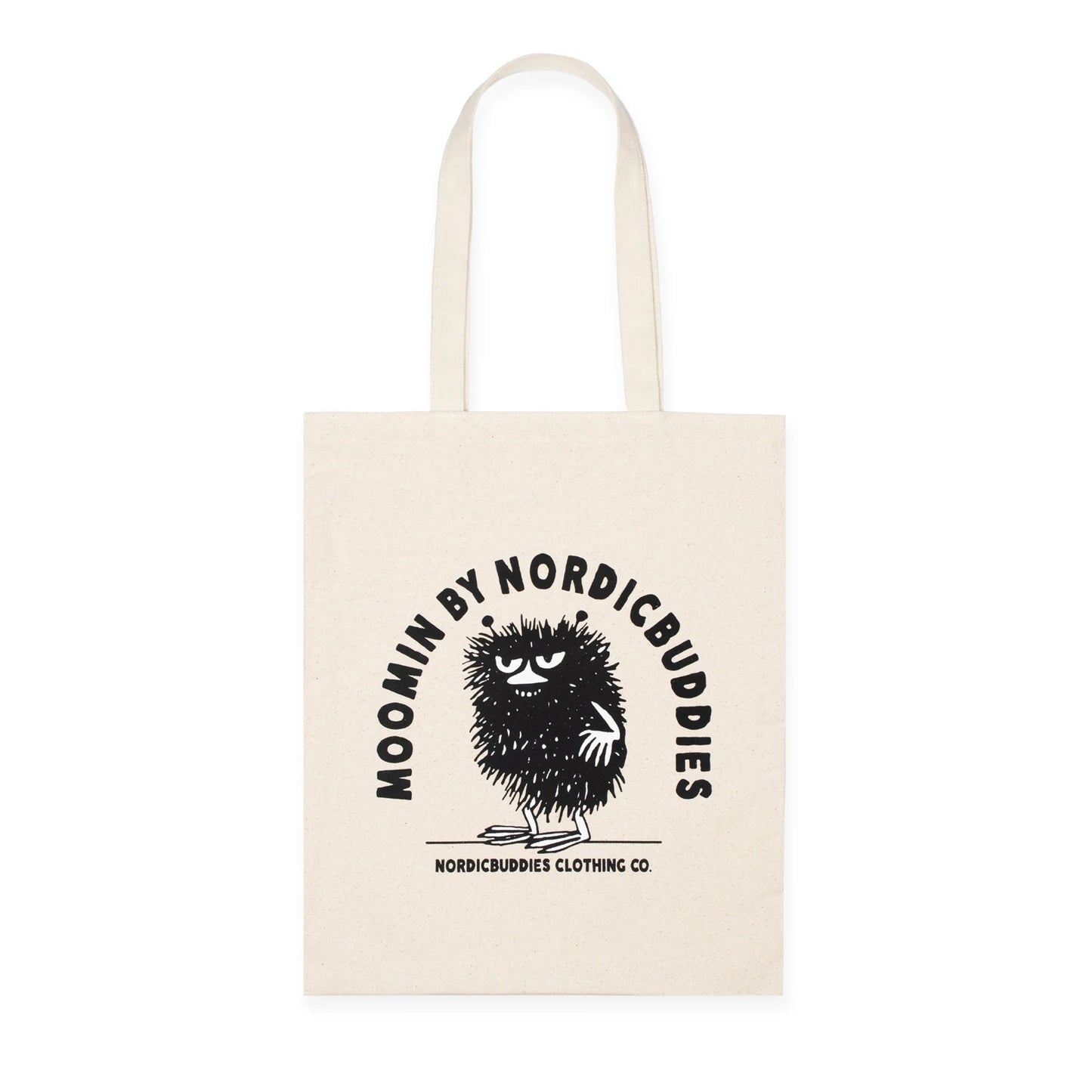 Stinky Plotting, Moomin Tote Bag, Beige - Aamu.co.uk - NordicBuddies