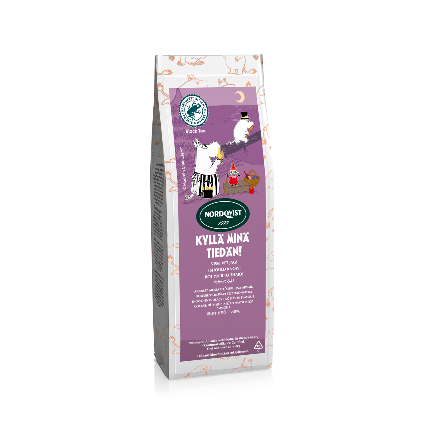 I Should Know! - Moomin Tea - 80g - Aamu.co.uk - Nordqvist - Aamu.co.uk