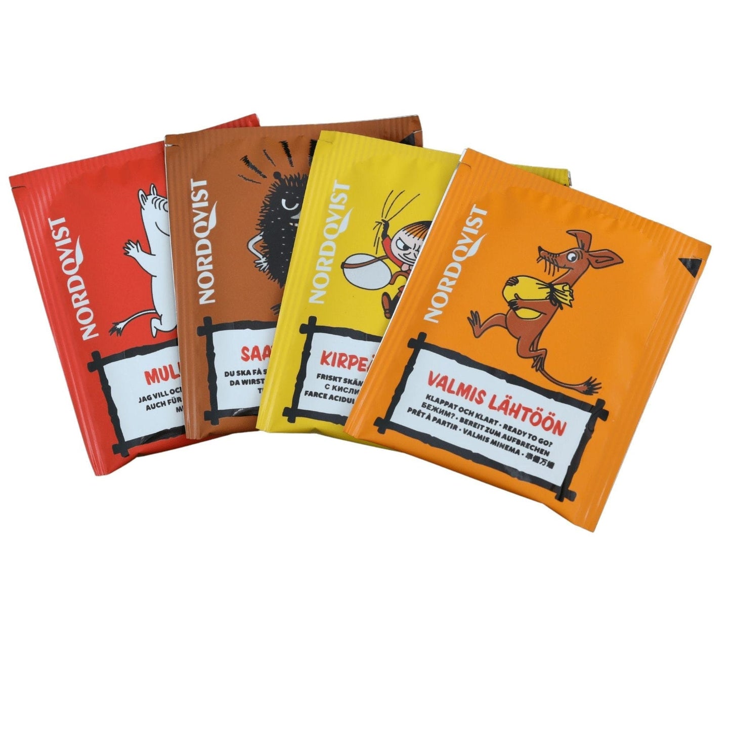 Nordqvist Moomin "All Things Fun Are Good For Your Tummy" Traditional Finnish Rooibos Bagged Tea - Aamu.co.uk - Nordqvist - Aamu.co.uk